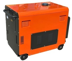 Agregat diesel trifazat KraftDele KD121, 7000W putere continuă, 230V/400V/12V, AVR și ATS, pornire electrică și manuală - Img 9