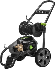 Aparat de spălat cu presiune KraftDele KD5371, 3400W, 280 bar, 9 l/min, cu 4 duze și furtun pe tambur