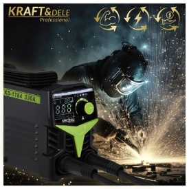 Aparat de sudură invertor KraftDele KD1784, 330A, MMA și TIG Lift, cu VRD și reglaj 20-330A - Img 10