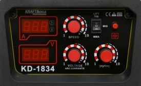 Aparat de sudură invertor KraftDele KD1834 MIG/MAG, MMA și TIG Lift, 230V, 20-240A, tehnologie IGBT - Img 9