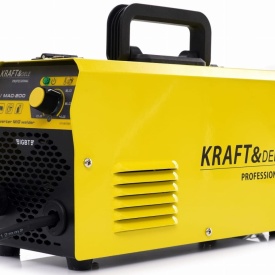 Aparat de sudură invertor MIG/MAG KraftDele KD810, 200A, tehnologie IGBT, 230V, compact și eficient