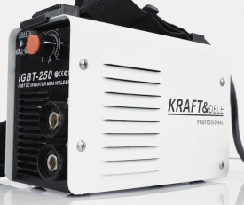 Aparat de sudură invertor MMA 250A 230V KraftDele KD843 pentru lucrări de sudură în atelier, garaj și șantier - Img 9