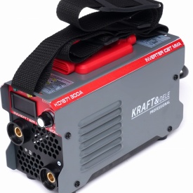 Aparat de sudură invertor MMA 300A KraftDele KD1871, IGBT, LCD, compact și ușor pentru oțel, inox și metale neferoase