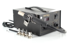 Aparat de sudură pentru plastic 2 în 1 KraftDele KD854, cu 4 duze, pentru reparații precise și încălzire controlată - Img 10