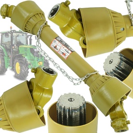 Arbore cardanic telescopic PTO 80 cm cu profil frezat, pentru transmisia puterii între tractor și utilaj, MaxRom V65021 - Img 6