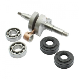 Arbore cotit motor HUSQVARNA 345 350 353 set cu doua garnituri si rulmenti B-K14HUS350