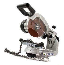 Ascuțitoare electrică pentru lanțuri drujbă Mar-Pol M79104, 160W, cu reglaj unghi, iluminare LED și bază metalică - Img 2