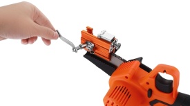 Ascuțitoare manuală pentru lanț drujbă KraftDele KD5495, set cu 5 pile, compatibilă cu lanțuri pentru fierăstraie 8-20 inch - Img 7
