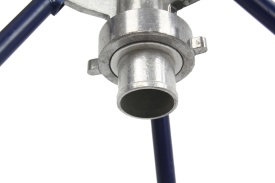 Aspersor agricol Mar-Pol 360° cu 2 duze, racord 2 inch, pe stativ pliabil cu 3 picioare, pentru irigarea culturilor - Img 8