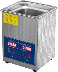 Baie ultrasonică de curățare 2L KraftDele KD500 cu încălzire, timer și afișaj LCD pentru piese fine, bijuterii și instrumente - Img 6