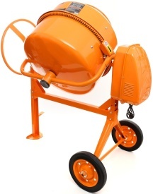 Betonieră electrică KraftDele KD494, 260 L, 1400 W, 230 V, cu roți de transport și roată de înclinare - Img 8