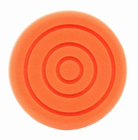 Burete profesional de polisare KraftDele KD3060, 150 mm, filet M14, portocaliu, pentru mașini de polisat
