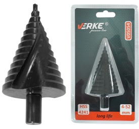 Burghiu conic 4-52mm HSS V05054 Verke