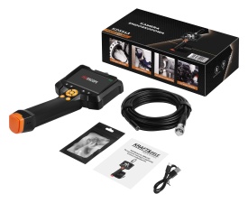 Cameră endoscopică de inspecție KraftDele KD5543, ecran IPS 4,3 inch, cablu 5 m, acumulator 2500 mAh, cameră IP67 - Img 8