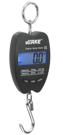 Cântar suspendat cu cârlig MaxRom 300 kg, afișaj LCD iluminat, precizie 100 g, pentru cântărire rapidă și sigură - Img 2