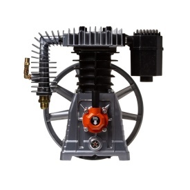 Cap compresor aer 2 pistoane în V BJC Z2090 – profesional, cilindri fontă, debit 600 l/min, fulie inclusă - Img 5