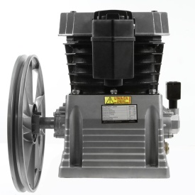 Cap compresor aer 2 pistoane MAR-POL Z-2090 M806863 – debit 820 l/min, cilindri fontă, răcitor lateral, fulie inclusă - Img 3