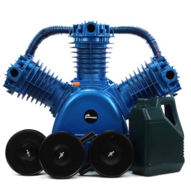 Cap compresor de aer cu 3 pistoane 100mm 1900l/min 11kW 10 bari B-AC3100