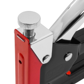 Capsator tapițerie manual metalic VERKE 4-14 mm, cu reglaj al forței de capsare, compatibil cu capse tip U, C și T - Img 6