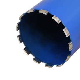 Carotă diamantată Mar-Pol RAPID 152 x 10 x 450 mm, 13T, filet 1 1/4 inch pentru găurire în materiale de construcții - Img 2