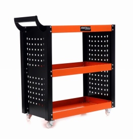 Cărucior de atelier profesional Kraft&Dele KD365 – 4 roți de transport cu frână, Organizare eficientă, Construcție robustă - Img 4
