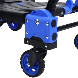 Cărucior transport pliabil 2 în 1 KraftDele KD3094, platformă magazie și transport marfă, capacitate maximă 150 kg - Img 12