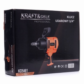 Cheie pneumatică de impact 3/4 inch KraftDele KD5461, cuplu maxim 2450 Nm pentru șuruburi și piulițe strânse puternic - Img 9