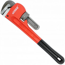 Cheie reglabilă tip Mops Stillson pentru tevi la 90° deschidere 53mm lungime 350mm CR-MO - Img 3