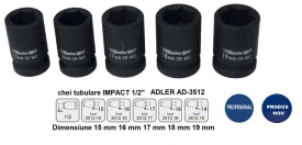 Cheie tubulara de IMPACT 1/2" AD-3512.19 19mm – Kraft&Dele
