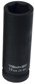Cheie tubulara de IMPACT 1/2" ADLER AD-3513D.19 19mm varianta lunga – Kraft&Dele