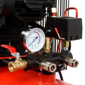 Compresor 100L W3 MAR-POL M88416 – 3 pistoane în V, 3kW, debit 360 l/min, 8 bar, monofazic 230V, motor inducție - Img 7