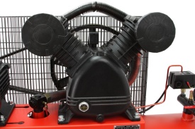 Compresor 200L V2 MAR-POL M88420 – debit 600 l/min, 4kW, 10 bar, trifazic 400V, compresor profesional cu răcire avansată - Img 2