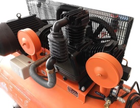 Compresor aer 350L 7.5kW BJC B88036 – pompă 3 pistoane, 12.5 bar, compresor profesional trifazic - Img 6