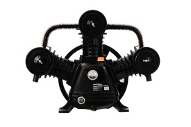 Compresor de aer cu 3 pistoane KraftDele KD1407, 7,5 kW, 900 l/min, 8 bar, pompă cu ungere în ulei - Img 1