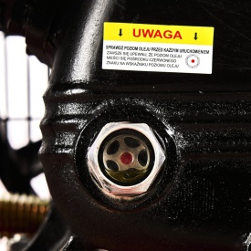 Compresor de aer cu ulei KraftDele KD1411 300L, 400V, 3 pistoane, 12,9 CP, cu separator și reductor de presiune - Img 8