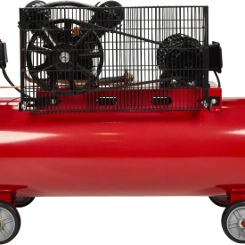 Compresor de aer cu ulei KraftDele KD406, 150L, 5,2 CP, 400V, 2 pistoane, transmisie pe curea - Img 3
