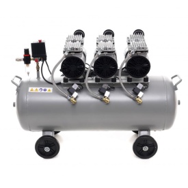 Compresor de aer pentru stomatologie ultra-silentios 8 bari 911l/min rezervor de 100L si o putere de 4500W – Kraft&Dele