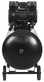 Compresor Fără Ulei 100L 2x2200W 585L/min – Putere Industrială pentru Atelier & Stomatologie | KraftDele KD4083 - Img 7