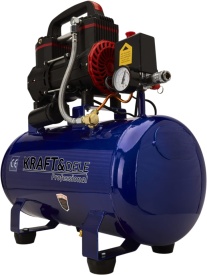 Compresor Fără Ulei 24L 1390W 220L/min – Puternic, Compact și Ideal pentru Atelier | KraftDele KD2128 - Img 4