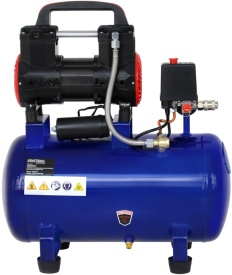 Compresor Fără Ulei 30L 1500W 285L/min – Profesional pentru Atelier, Stomatologie & Barbershop | KraftDele KD4091 - Img 3