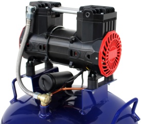 Compresor Fără Ulei 50L 1500W Vertical – Silențios, Compact, Ideal pentru Atelier | KraftDele KD4096 - Img 5