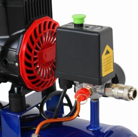 Compresor Fără Ulei 9L 1200W 230V – Compact, Portabil, Ideal pentru Casă & Atelier | KraftDele KD4090 - Img 6