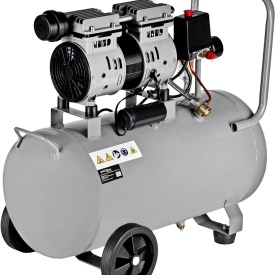 Compresor fără ulei KraftDele KD1396, 50L, 1500W, 8 bar, mobil pentru atelier, garaj și lucrări tehnice - Img 5