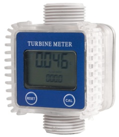 Contor electronic LCD 1 inch pentru pompă de combustibil MaxRom, debitmetru pentru motorină, benzină și petrol lampant - Img 2