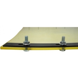 Covor din cauciuc pentru placă compactoare C120, 45 x 59 cm, grosime 5 mm, protecție pentru pavaj și suprafețe sensibile, MaxRom - Img 5