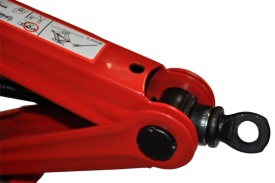 Cric auto trapezoidal 1,5T KraftDele KD384, cu înălțime de ridicare 95-370 mm și tampon din cauciuc pentru protecția caroseriei - Img 4