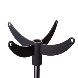 Cric hidraulic pentru cutii de viteze Mar-Pol B80415, capacitate 0,6T, ridicare 1240-2000 mm, cu pompă de picior și 4 roți - Img 6