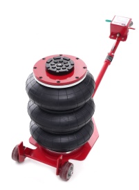 Cric hidraulic tip crocodil 3T KraftDele KD399, cu roți metalice și tampon din cauciuc, ridicare 150-400 mm - Img 11
