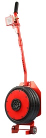 Cric pneumatic tip pernă 6T Mar-Pol M80128, podnoșnik auto cu 3 burdufuri, înălțime max. 40 cm - Img 3