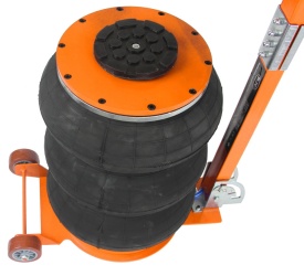 Cric pneumatic tip perna Mar-Pol M80135, 6T, cu valvă de vacuum și mâner reglabil pentru service auto și garaj - Img 8